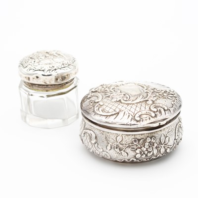 Lot 227 - A late Victorian import silver pill box, of...
