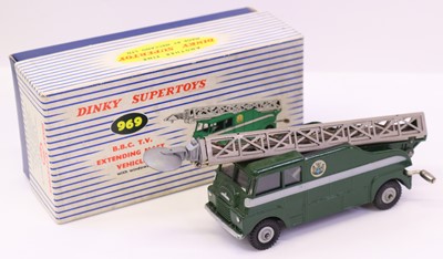 Lot 619 - Dinky Supertoys No. 969 BBC TV extending mast...