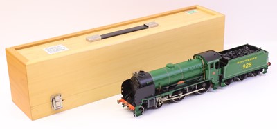 Lot 186 - 0 gauge finescale kit built David Andrews...
