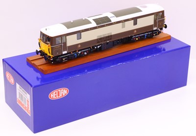 Lot 195 - Heljan 0 gauge class 73 in Pullman umber/cream...