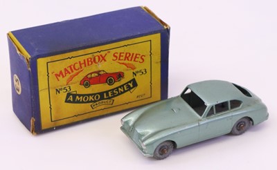 Lot 725 - Matchbox Lesney No. 53 Aston Martin DB2-4 Mk1...