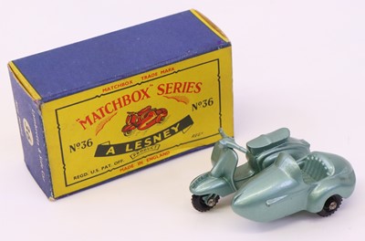 Lot 731 - Matchbox Regular Wheels No. 36 B Lambretta &...