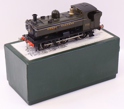 Lot 201 - 0 gauge finescale kit built Scorpio GWR 57xx...