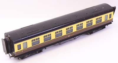 Lot 153 - Exley 0 gauge GWR all first coach, fitted with...