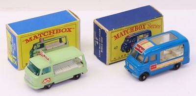 Lot 740 - Matchbox Regular Wheels group of 2 to include;...