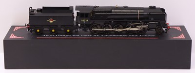 Lot 185 - ACE trains 0 gauge coarse scale 9F in BR black,...