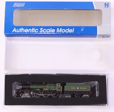 Lot 489 - Dapol N gauge 2S-010-000D GWR Hall class in...