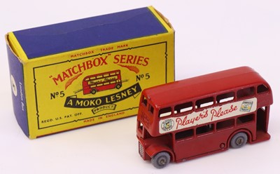 Lot 748 - Matchbox Lesney No.5 Routemaster London Bus,...