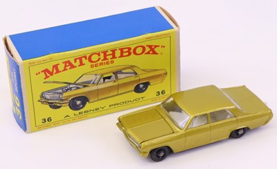 Lot 750 - Matchbox Regular Wheels 36c Opel Diplomat in...