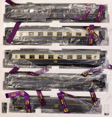 Lot 239 - MTH 0 gauge finescale 5-car French Wagon-Lit...
