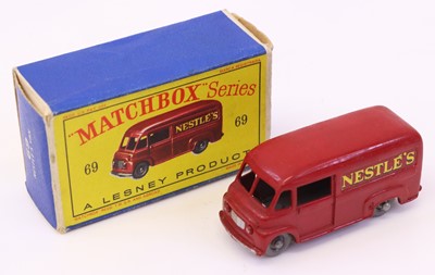 Lot 757 - Matchbox Moko Lesney No.69 Commer Nestle's...