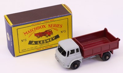 Lot 789 - Matchbox Lesney No. 3 Bedford End Tipper, grey...