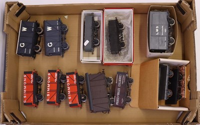 Lot 242 - A collection of 0 gauge finescale kit-built...