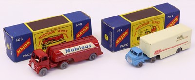 Lot 766 - Matchbox Lesney Major Pack No. 8 Mobilgas...