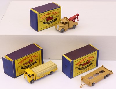 Lot 777 - Matchbox Regular Wheels group of three...