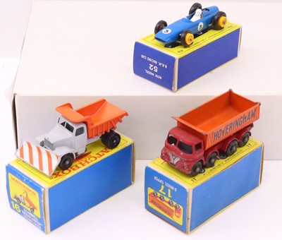 Lot 780 - Matchbox 1/75 series group of three diecasts...