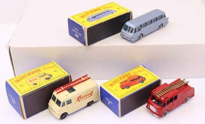 Lot 781 - Matchbox Regular Wheels group of three...