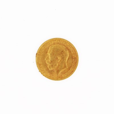 Lot 254 - Great Britain, 1911 gold full sovereign,...