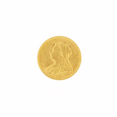 Lot 255 - Great Britain, 1895 gold full sovereign,...
