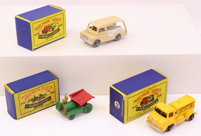 Lot 784 - Matchbox Regular Wheels group of three...
