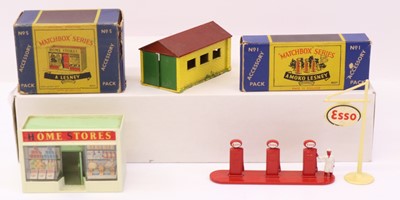 Lot 791 - Matchbox group of three Accessory Pack series,...