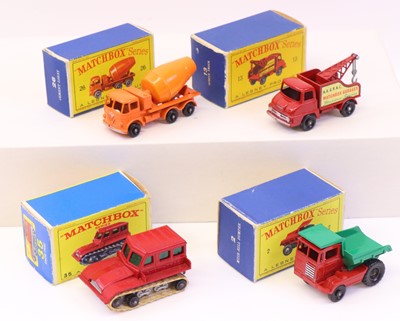 Lot 793 - Matchbox Regular Wheels group of four diecasts...