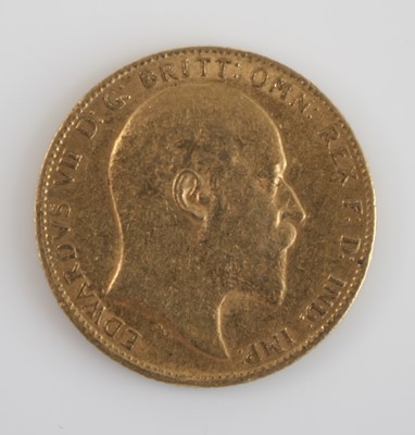 Lot 266 - Great Britain, 1904 gold full sovereign,...