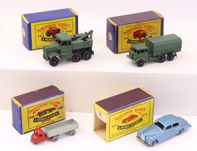 Lot 797 - Matchbox Regular Wheels group of four diecasts...