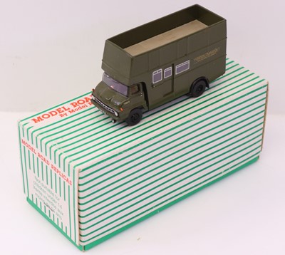 Lot 987 - Model Road Replicas painted white metal and...