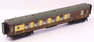 Lot 235 - 0 gauge finescale kitbuilt WayOH Pullman brake...