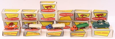 Lot 881 - Midget Toys Collection of 17 models to include...
