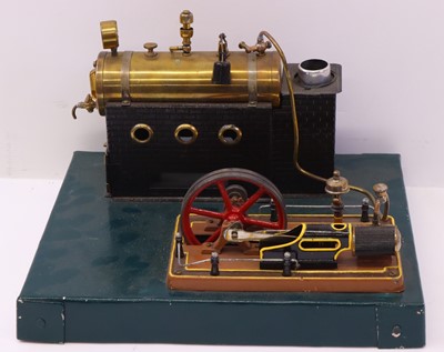 Lot 8 - Believed to be a Bing stationary live steam...