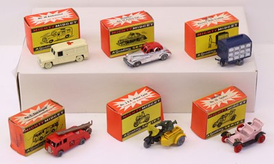 Lot 860 - Benbros Qualitoy Mighty Midget Series group of...