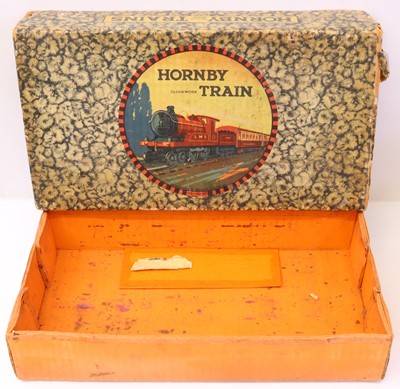 Lot 89 - Empty set box for Hornby 0-gauge No.0...