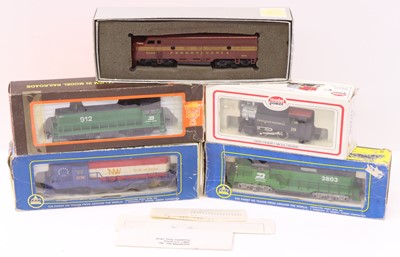 Lot 227 - 5 HO Gauge USA Locomotives, to include...