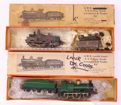 Lot 477 - Two 00 gauge kit-built locomotives, including...