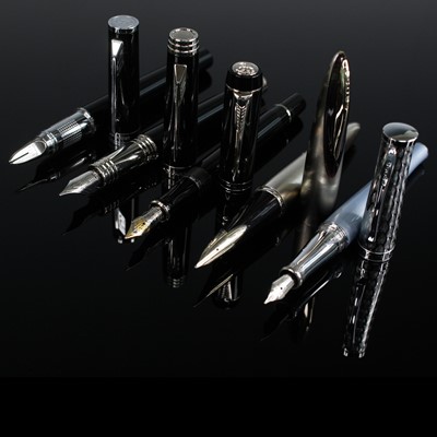 Lot 418 - A Parker Duofold Centennial MkIII Palladium...
