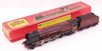 Lot 457 - 2226 Hornby-Dublo 2-rail 4-6-2 loco & tender...