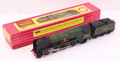 Lot 267 - 2235 Hornby-Dublo 2-rail 4-6-2 loco & tender...