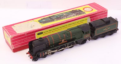 Lot 317 - 2235 Hornby-Dublo 2-rail 4-6-2 loco & tender...