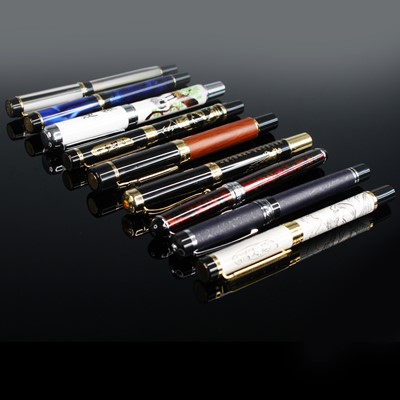 Lot 414 - A collection of Jinhao of China fountain pens,...