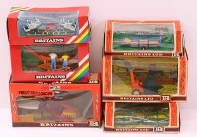 Lot 899 - Britains 1/32 scale group of 6 farming and...