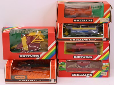 Lot 900 - Britains 1/32 scale group of 6 farming and...