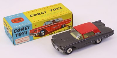 Lot 523 - Corgi Toys No. 214S Ford Thunderbird hard-top,...
