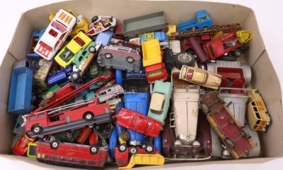 Lot 325 - Tray containing a quantity of play-worn Corgi...