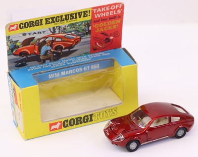 Lot 518 - Corgi Toys No.341 Mini Marcos GT850,...