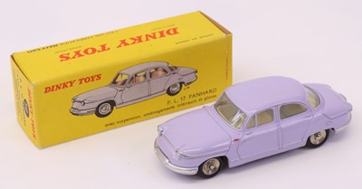 Lot 587 - French Dinky Toys No. 547 Panhard PL17 diecast...