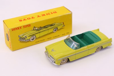 Lot 589 - French Dinky Toys, 24A Chrysler New Yorker,...