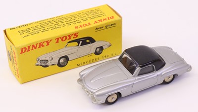 Lot 590 - French Dinky Toys, 526 Mercedes 190 SL in...