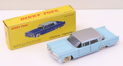 Lot 597 - French Dinky No.532 Lincoln Premiere, light...
